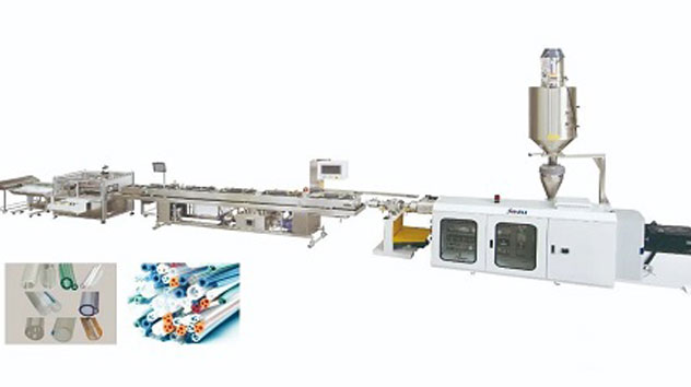 medical pipe extrusion line