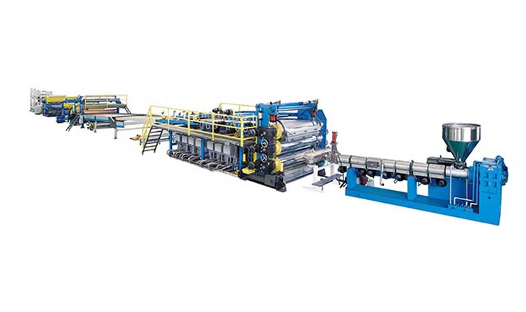 abs sheet extrusion line 2