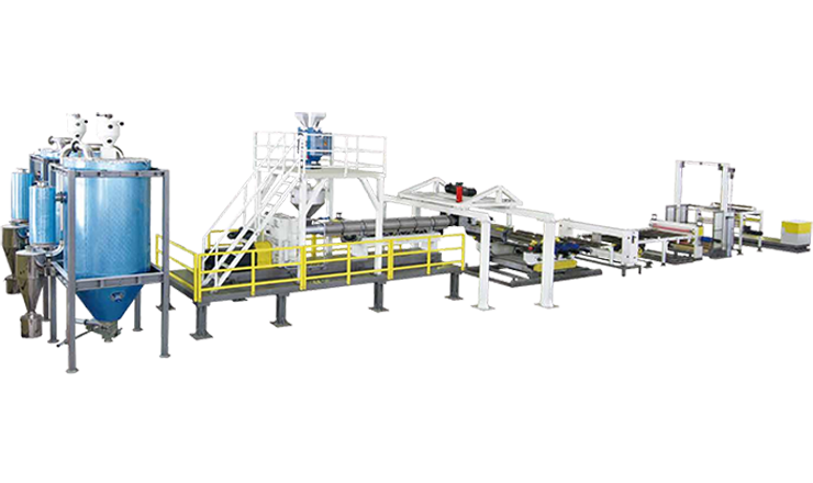 pc sheet extrusion line 1